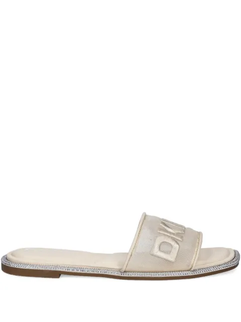 DKNY logo slides Neutrals K1565205