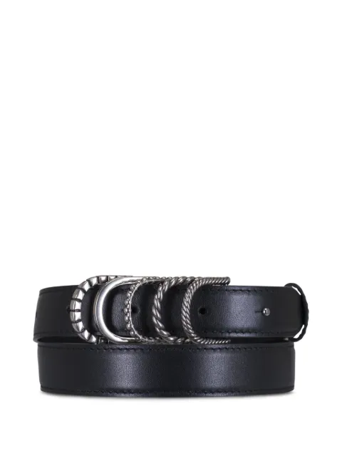 Dorothee Schumacher hoop-detail belt Black 051005998
