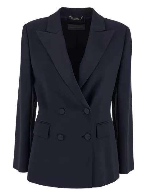 Alberta Ferretti double-breasted peak-lapel blazer Blue A05171618