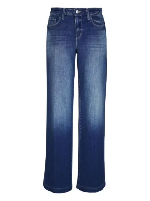 L'Agence washed effect jeans Blue 2923RDMPALE