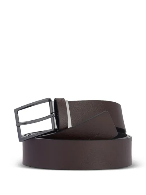 PIQUADRO leather belt Black CU5928MOS
