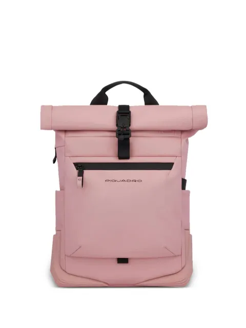 PIQUADRO logo-embossed backpack Pink CA6291C2OW