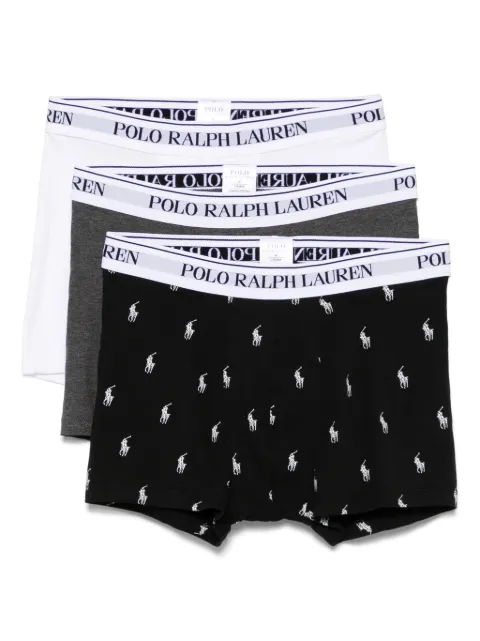 Polo Ralph Lauren logo-waistband boxers (pack of three) Grey 714830299156