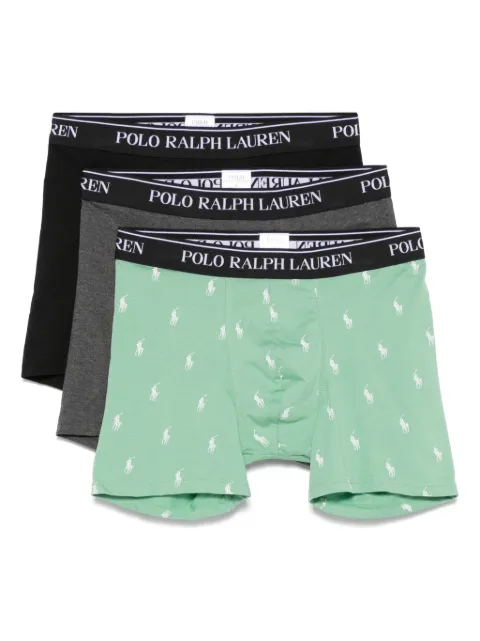 Polo Ralph Lauren logo-waistband boxers (pack of three) Grey 714830300066
