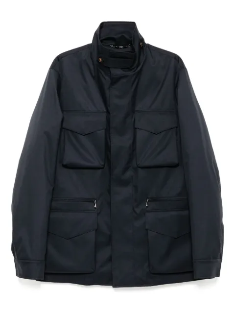 Dolce & Gabbana technical-fabric padded jacket Blue G9WP6UHUT0E