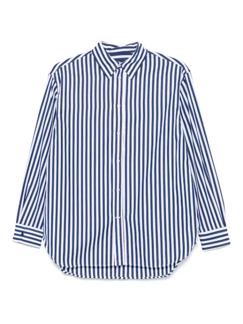 Polo Ralph Lauren oversized striped cotton shirt Blue 211968218001