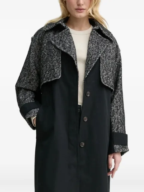 Ba&Sh Dinara trench coat Black 1E25DINA