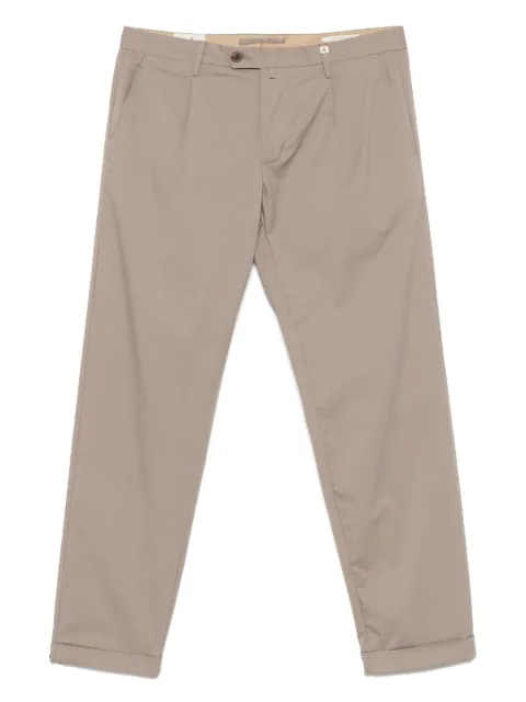 Myths pleat-detailed trousers Grey 25M19L67