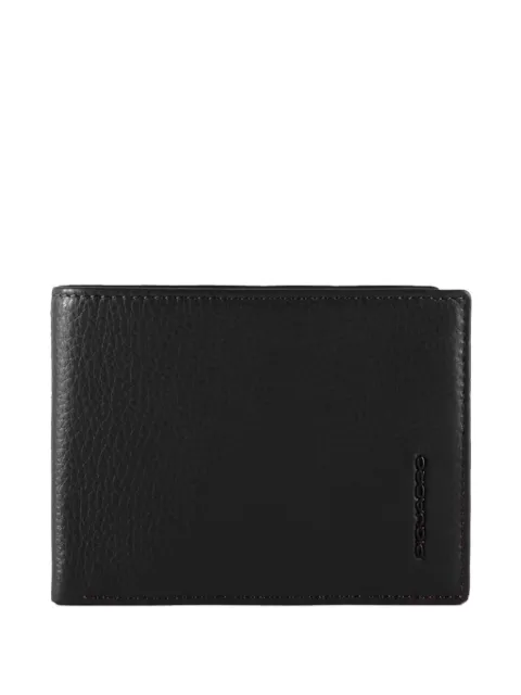 PIQUADRO leather wallet Black PU1392MOSR