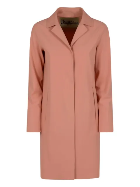 Herno collar-detail coat Pink CA000521D13455S