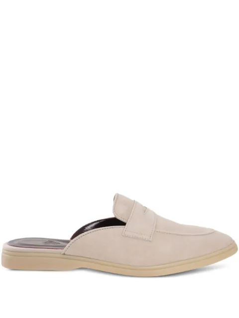 Bougeotte suede mules Neutrals SGSSUCSVK067