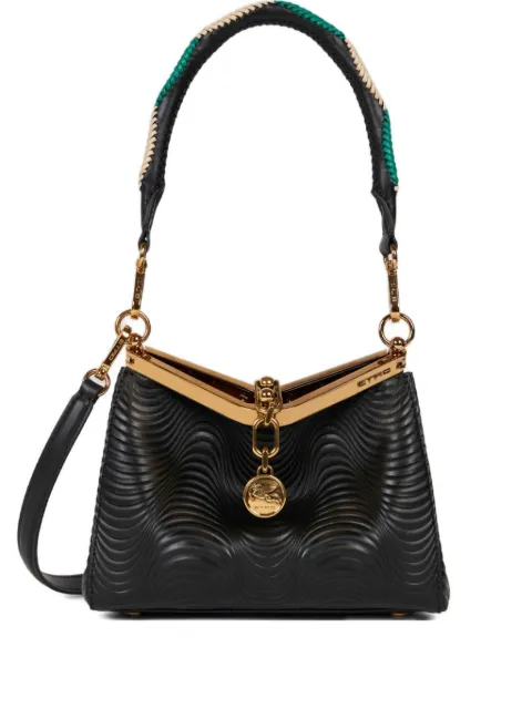 ETRO small Vela bag with wavy motif Black WP1B0001AK905