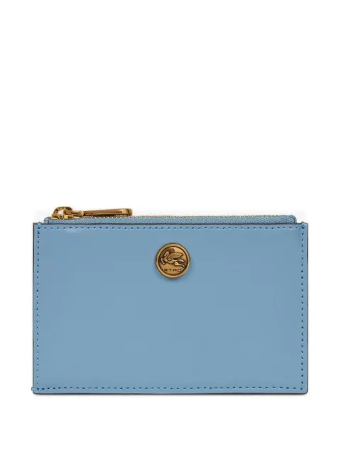 ETRO Pegaso-appliqué wallet Blue WP2E0002AP287