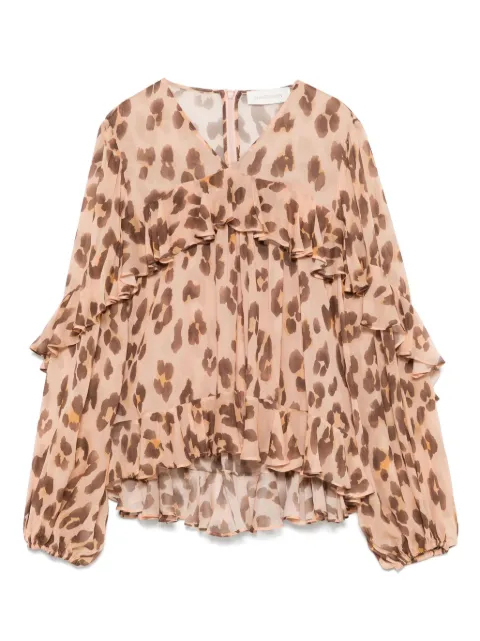 ZIMMERMANN Illuminate blouse Orange 3505TS251