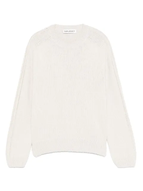 OUR LEGACY True sweater Neutrals M2253TO