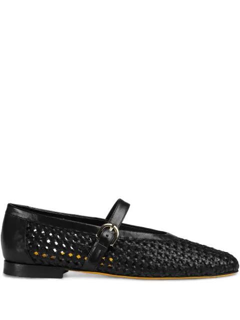 Doucal's leather ballerina shoes Black DD8778MAENUZ246