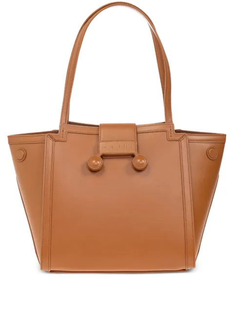 Marni leather shoulder bag Brown BMMP0152U0P8196