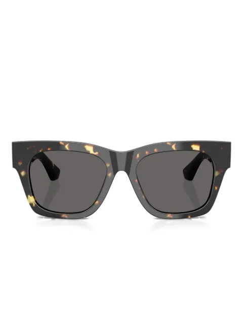 Burberry Eyewear tortoiseshell-pattern square-frame sunglasses Yellow BE4424410687