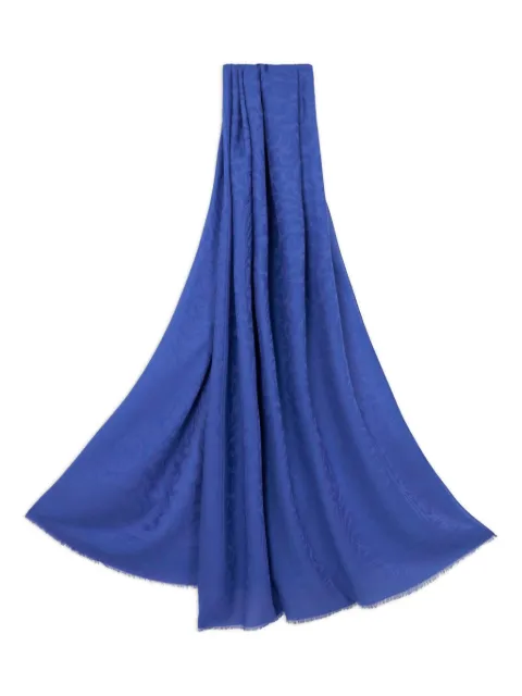 ETRO jacquard scarf Blue WATA0033AQ162