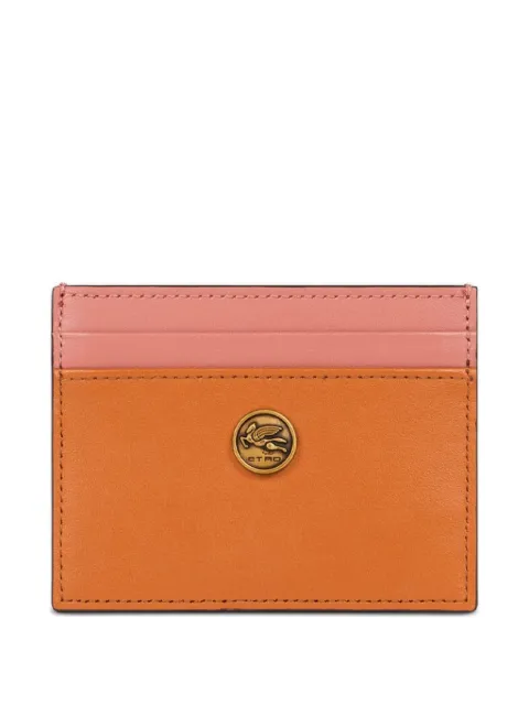 ETRO two-tone cardholder Orange WP2E0001AP287