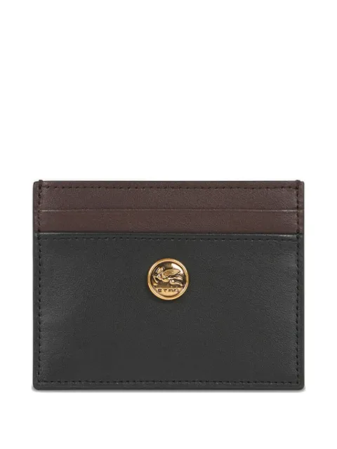 ETRO two-tone cardholder Black WP2E0001AP287