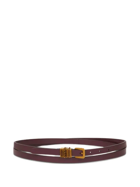 ETRO leather belt Red WP3B0037AP317