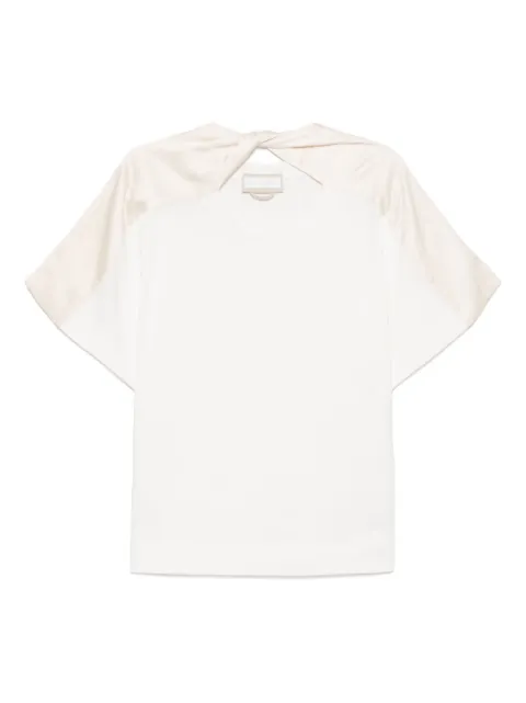 LITKOVSKA cotton T-shirt White T15MSS25