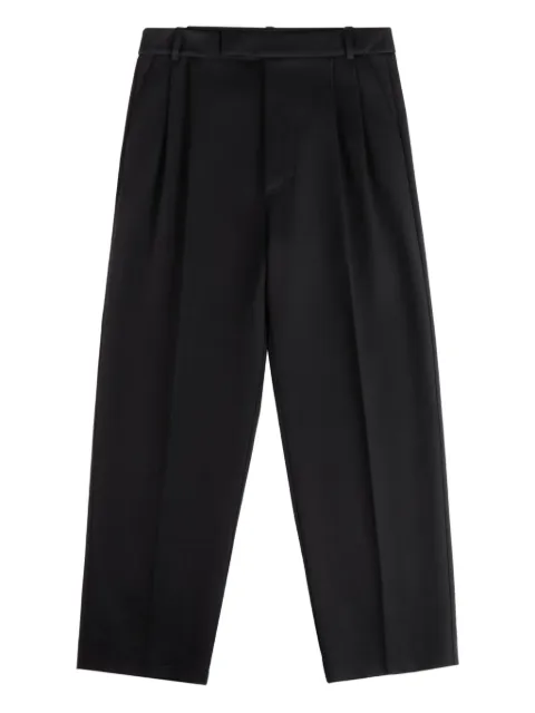 Hogan pleat-detail trousers Black KPM80502550XEB