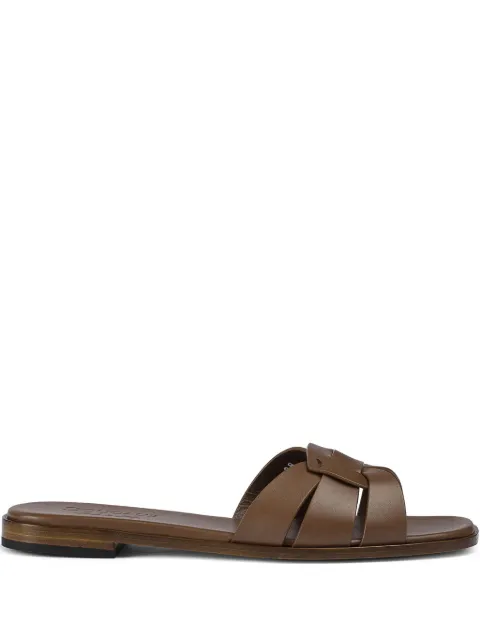 Doucal's leather sandals Brown DD8696DEGNUF073MM03