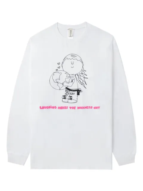 WESTFALL cartoon-print T-shirt White WES05T037