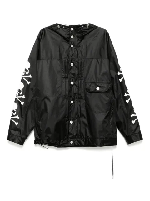Mastermind World skull-print jacket Black MW25S14BL011501