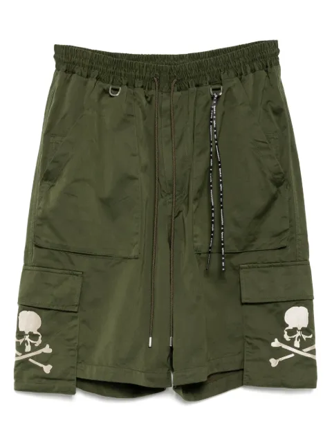 Mastermind Japan skull cargo shorts Green MJ25E14PA027003