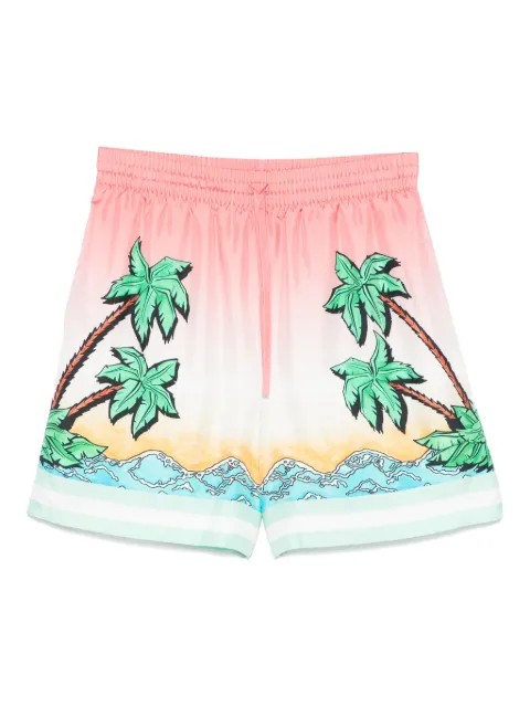 Casablanca Tennis Club shorts Pink MS25TR012