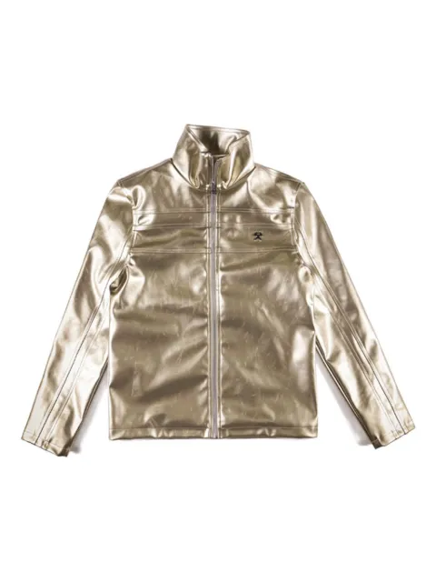 GmbH metallic zip-up jacket Gold ADEEMSS23V