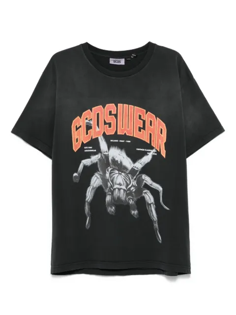 GCDS GCDSWear Spider T-shirt Black B1CM2321JH8