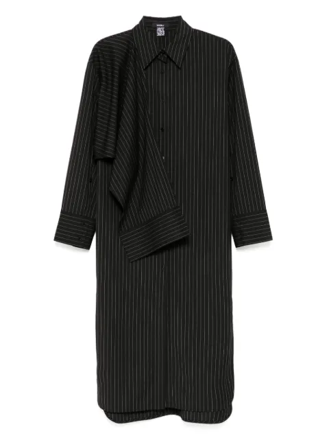 Goen.J knot detailed dress Black GNJ25SSDS03