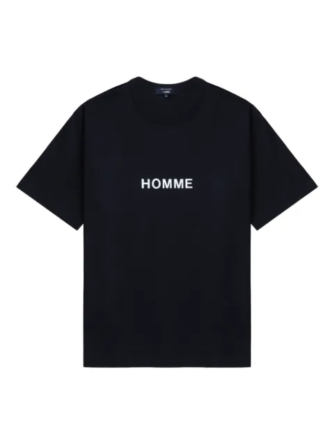 Comme des Garçons Homme cotton T-shirt Blue HOT103051