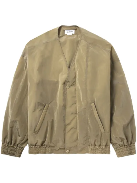 Hed Mayner drop-shoulder bomber jacket Neutrals HMMA10028AHA156