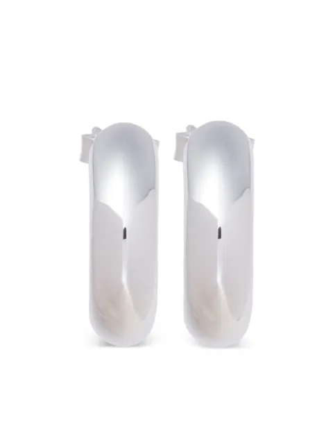 Missoma chunky hoop earrings Silver CHSE8NS