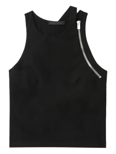 HELIOT EMIL layered tank top Black PRESS25W13077BLK01
