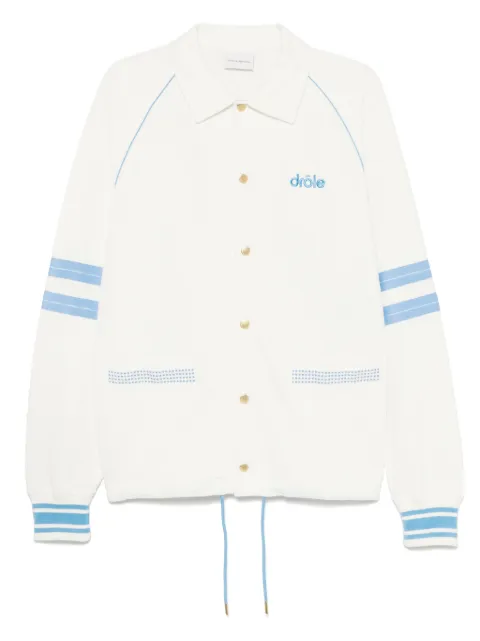 Drôle De Monsieur le Vest Après-Sport jacket White GJT227CO162
