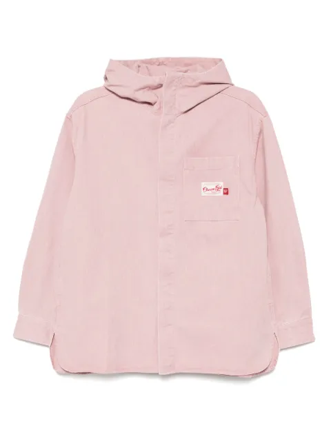 CHOCOOLATE logo-patch jacket Pink SJL8678BS