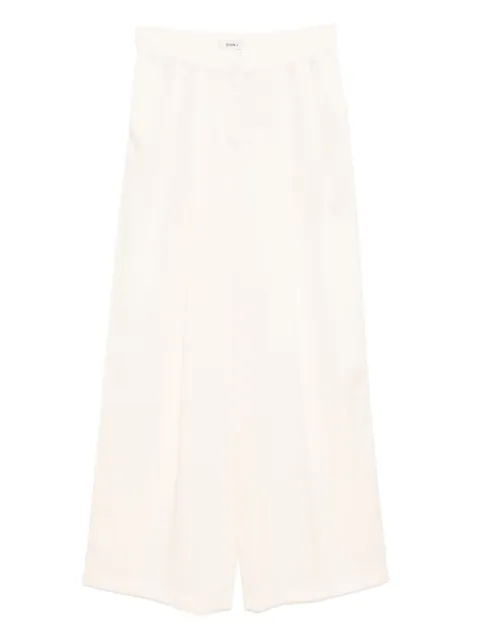 Goen.J tuck palazzo pants Neutrals GNJ25SSPT02