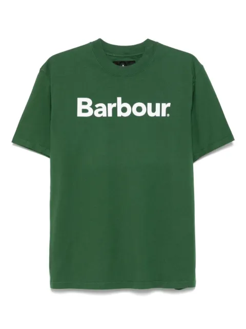Barbour International cotton T-shirt Green MTS1406