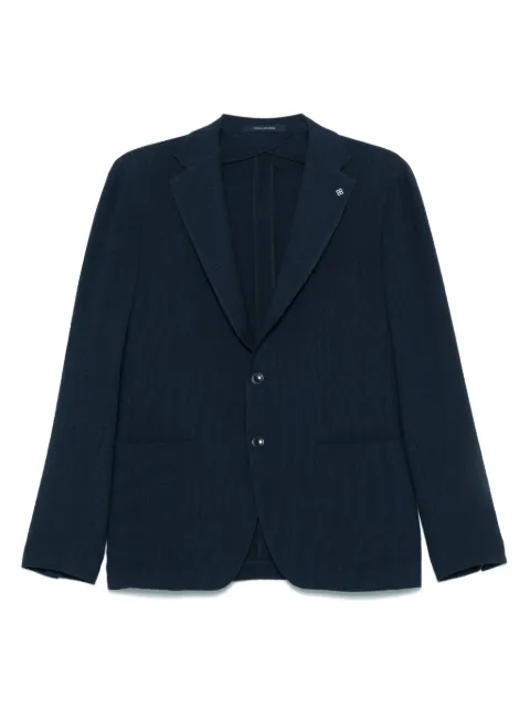 Tagliatore textured blazer Blue 1SMC22KPE150156U