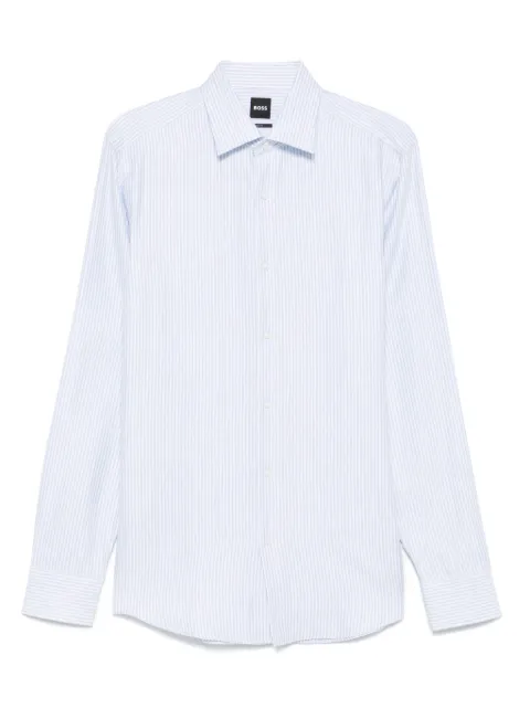BOSS striped shirt Blue 50539206