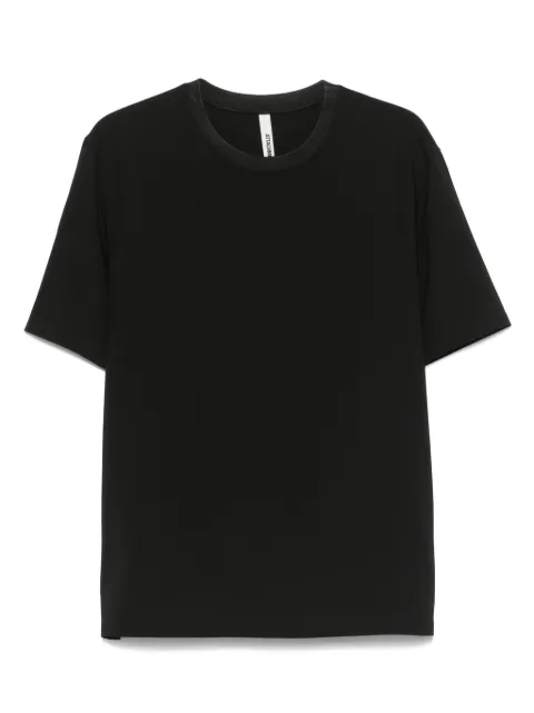 Attachment crew-neck T-shirt Black AS51037