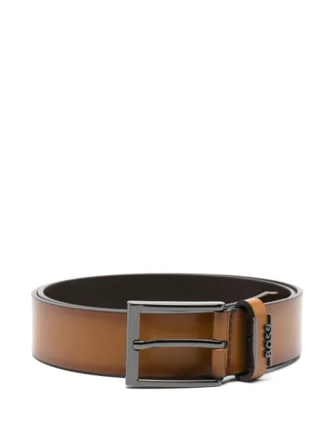 BOSS leather belt Brown 50491852
