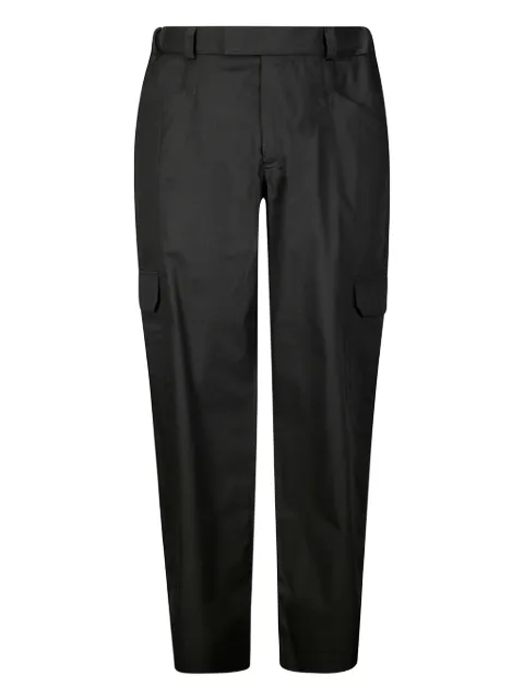 GR10K poplin cargo trousers Black BG111083DI