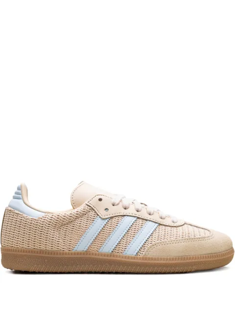 adidas Samba OG "Core Black/Sand Strata/Sky Tint" sneakers Neutrals JR8168